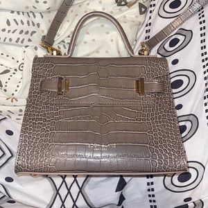 Teddy Blake Ava Croco Gold 11" - Beige